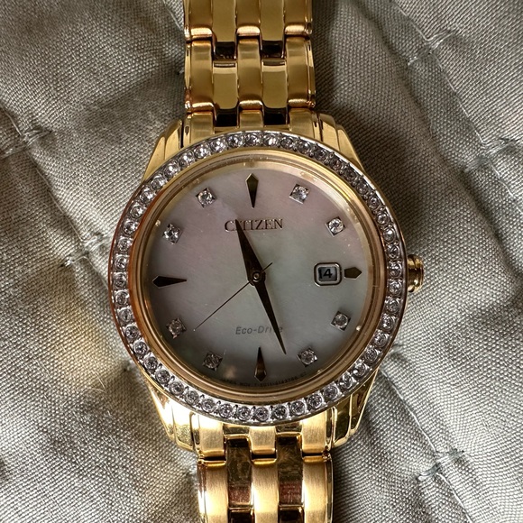 Ladies Citizen Eco-Drive Watch and Bracelet Set - Picture 4 of 9